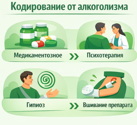 кодирование от алкоголизма в Кудымкаре Санати